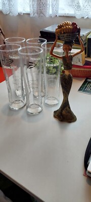 strongbow Original Heritage Pint Glass Made In Herefordshire. ×5 Not Been Used. 
