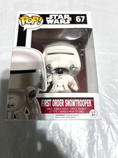 Funko Pop Vinyl Star Wars First Order Snowtrooper #67 Bobblehead New