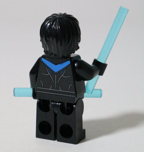 Rare LEGO DC Rebirth Nightwing Minifigure 76160 Batman Animated - Genuine - Picture 4 of 5