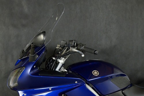 YAMAHA FJR 1300 2001-2005 TOURING SCREEN TALL WINDSHIELD CLEAR WINDSCREEN - Picture 8 of 12