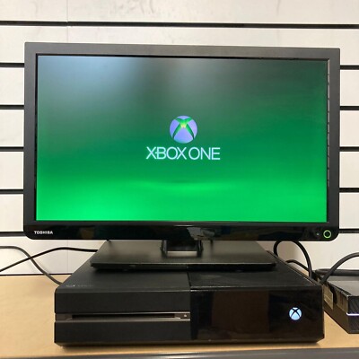 Microsoft Xbox One Console Black 350GB Working Tested -Factory Reset  UK