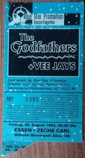 THE   GODFATHERS   +   VEE   JAYS   TICKET   ESSEN   ZECHE   CARL   1992