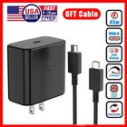 45W Super Fast Charging Adapter Charger for Samsung Galaxy S22 S23 + Ultra