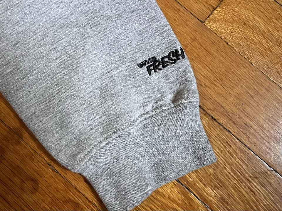 ВИНТАЖНЫЙ поданный свежий Sade штрих-код свитер женщин маленький серый - Изображение 4 из 4