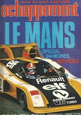 ECHAPPEMENT N°92 ALPINE A310 SX / BMW 533 / SPRINT CARS / SPECIAL 24H MANS 1976