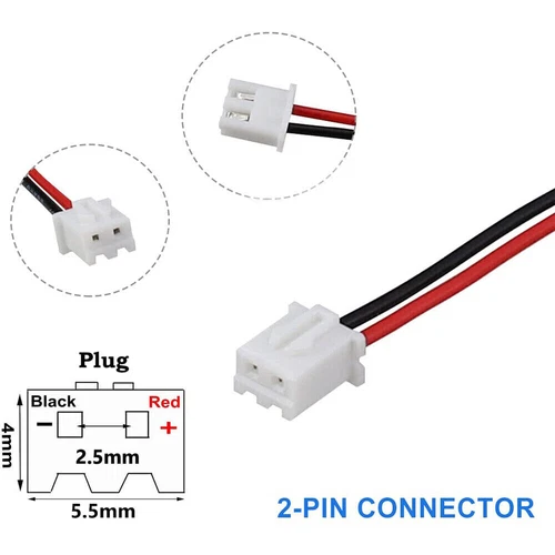 1/2X 12V 120x120x24mm 12cm dual Ball Bearing PC Brushless Cooling Fan 2Pin 120mm - Picture 6 of 12