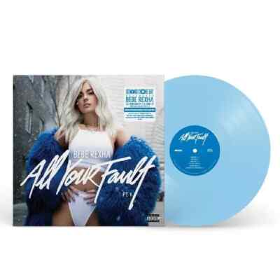 Bebe Rexha   All Your Fault: Pt. 1 & 2 - Blue LP Vinyl Record 12'' - NEW - RSD