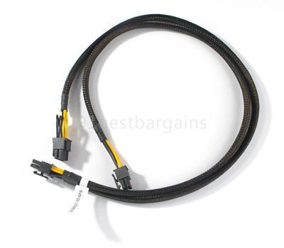 PCIE 10Pin to 8Pin 6Pin Power Cable HP DL580 DL585 DL980 G7 Power 631660-B21