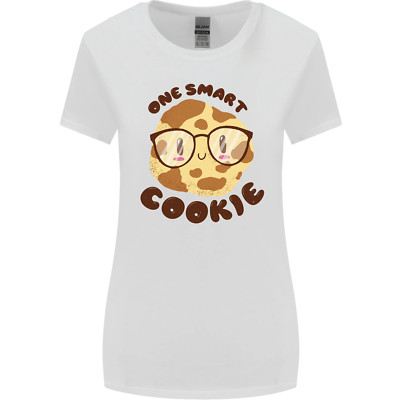 A Smart Cookie Lustig Essen Nerd Geek Mathe Damen Breiter Schnitt Maglietta