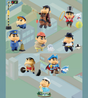 52Toys Crayon Shin-chan Career Series 2 Confirmed Blind Box Figure