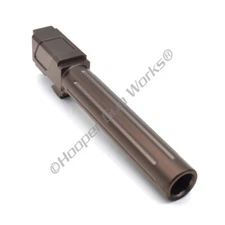 HGW Titan Fluted Pocketed Barrel for Glock 22 40SW Oil Rubbed Bronze (ORB) SS