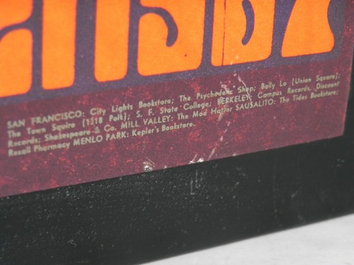 Grateful Dead Jefferson Airplane 1966 New Year Bash Fillmore Postcard on Wood - 第 7/9 張圖片