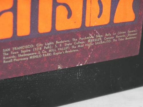 Grateful Dead Jefferson Airplane 1966 New Year Bash Fillmore Postcard on Wood - Picture 7 of 9