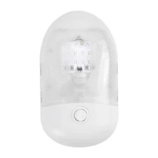 RV LED 12v Fixture Ceiling Camper Trailer Marine Euro style Single Dome Light