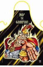 Slang Italian Kitchen Apron, Made in Italy