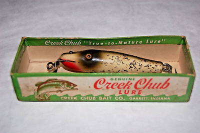 Vintage Creek Chub Baby Pikie Minnow 901 in Box