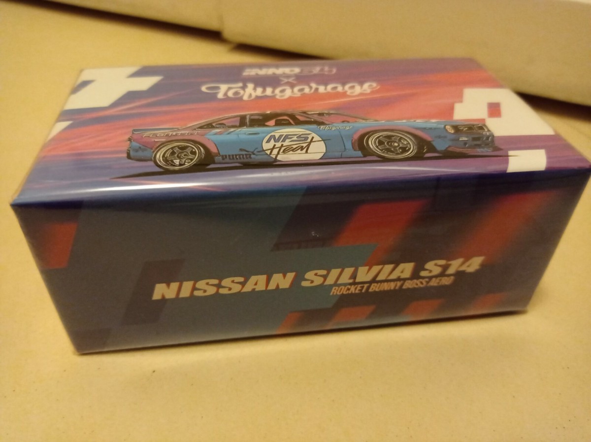 INNO64 x Tofugarage Nissan Silvia S14 Rocket Bunny Boss Aero