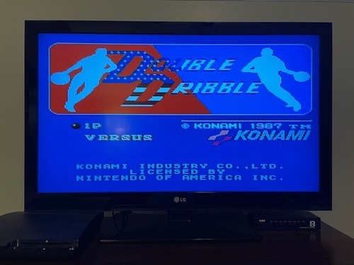 Double Dribble (Nintendo NES, 1987) gereinigt getestet funktioniert - Bild 9 von 9