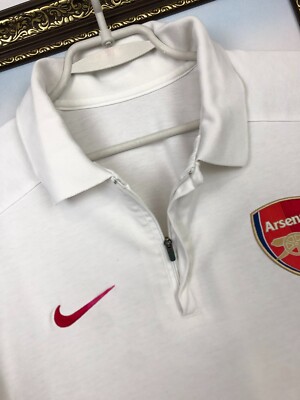 【正規 90s NIKE arsenal training polo】 Arsenal London Gunners 90' Authentic Nike training polo
