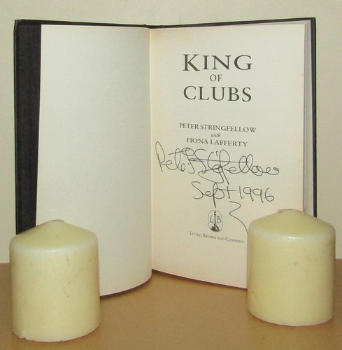 Peter Stringfellow - King of Clubs - Signed - 1st/1st (1996 First Edition DJ) - Foto 4 di 5