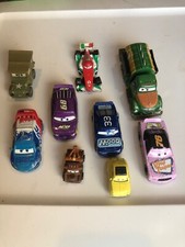 Disney Pixar Cars Lot Of 9 Diecast
