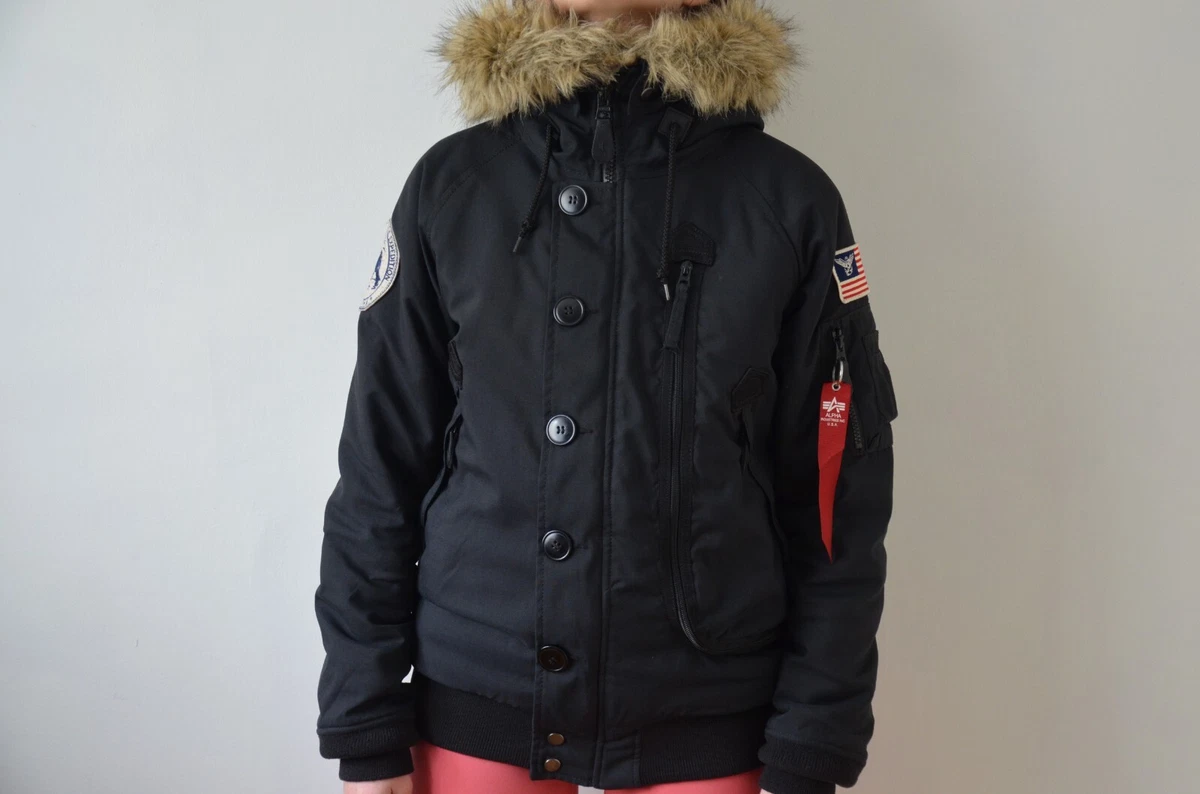 Alpha Industries Polar Arctic Expedition Women\'s Bomber Jacket size M | eBay