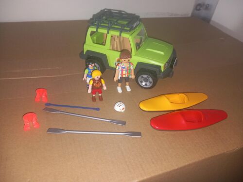 Playmobil 6889 Car With Canoes  Holiday / Vacation Used / Clearance - Imagen 1 de 6