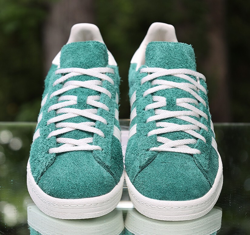 Adidas Campus 80s Men's Size 9.5 Green White Custom GY4581 Adidas Campus 80s Men's Size 9.5 Green White Custom GY4581