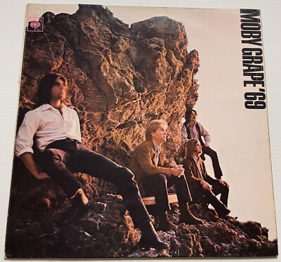 Moby Grape Moby Grape  69 Vinyl Record 12  33 RPM M 63430 CBS Records 1969 Mono