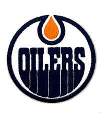 EDMONTON OILERS - NHL - NATIONAL HOCKEY LEAGUE - Embroidered Iron-On Patch