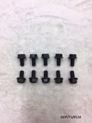 10x Rear Differential Cover Bolt for Jeep Wrangler YJ & TJ 1987-2006 DDP/TJ/012A - Picture 1 of 4