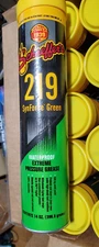 1 box of 9 Schaeffer's 219 SynForce Green Waterproof Grease