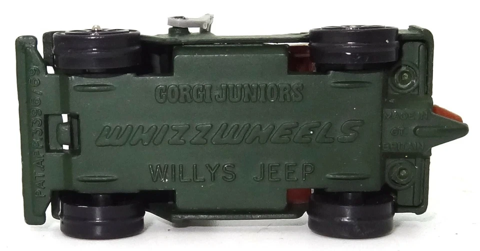 CORGI JUNIORS NO. 76B - WILLYS ARMY JEEP - NEAR MINT - RARE - Image 3 of 3