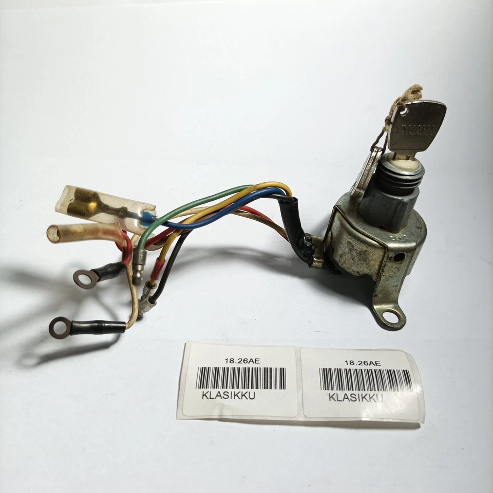 Interruptor principal de encendido genuino Yamaha MF2 MJ2 compatible con YG5 YL2 1967-68 102-82510-10 Foto 2 de 4