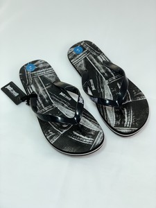mens black flip flops uk