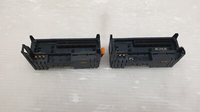 Lot of 2 B&R Automation X20 BB 80 Rev. E0 Base Module