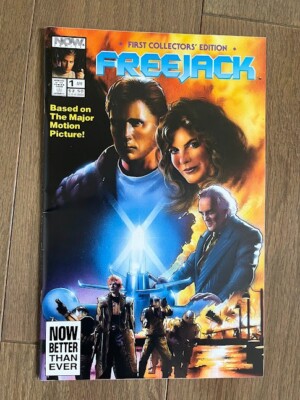 FREEJACK # 1 FINE+ NOW COMICS 1992 BASED ON THE MOVIE