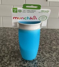 Munchkin  Miracle  360 Toddler Sippy Cup, 10 Ounce, Blue