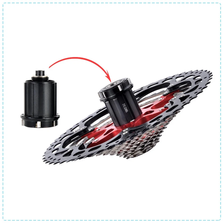 Велосипедная кассета 8/9/10/11/12 скоростей колесо свободного хода конструкция звездочка маховик - Изображение 4 из 4