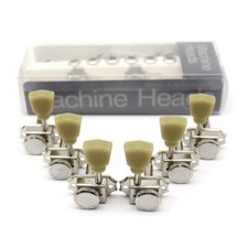 Guitar 3L3R Tuning Pegs Vintage Style Locking Keys Machine Heads Nickel for LP