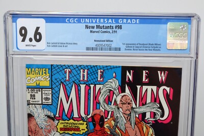 NEW MUTANTS #98 CGC 9.6 Newsstand Edition 1991 1st Print 1st App