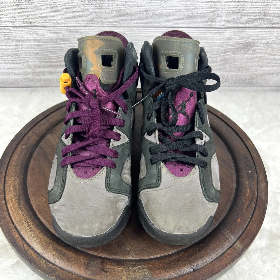 Nike Air Jordan 6 Retro GS Bordeaux Athletic Shoes Size 5Y 384665-063 - Image 3 of 4