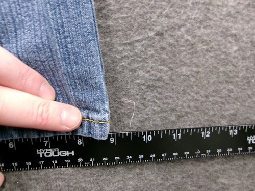 Jordache Jeans Youth 14 Blue Denim Flare Leg Causal Y2K Faded Causal Everyday - Picture 7 of 14