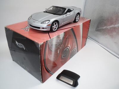 CORVETTE C6 ミニカー ホットウィール 1/12 コルベット C6 Hot Wheels G2567 Chevrolet Corvette C6 CabrioLim.Edition (silber