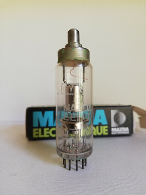 Tube électronique EY82 MINIWATT Philips - Vert "Green Label", NOS (New Old Stock) Neuf Dans Sa Boîte