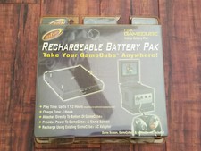Intec Nintendo GameCube Indigo Rechargeable Battery Pak - Brand NEW