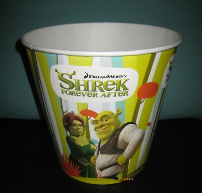 SHREK 4   KINO CINEMA Popcornbecher Größe XXL    ''SHREK Forever After''