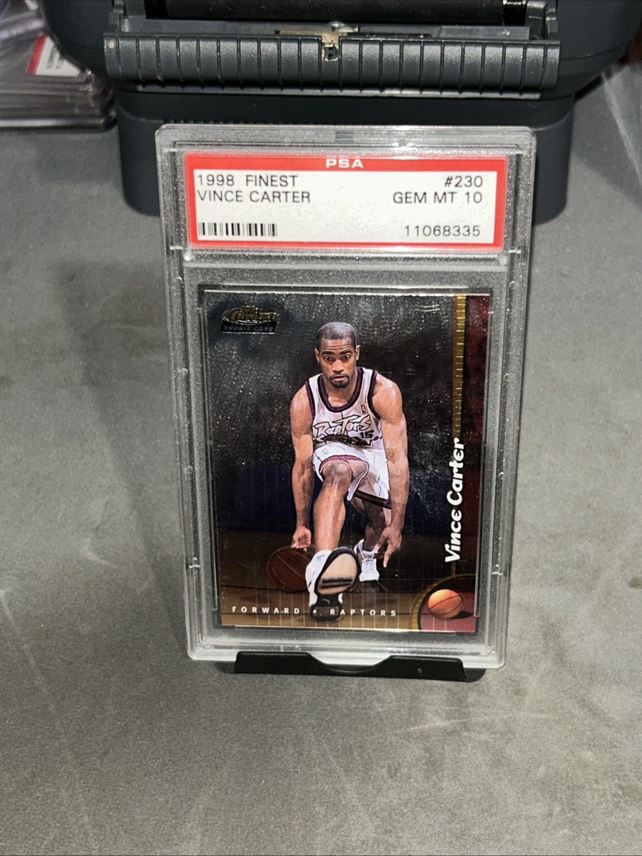 Vince Carter Basketball Grade 10 Rookie Sports Trading Cards