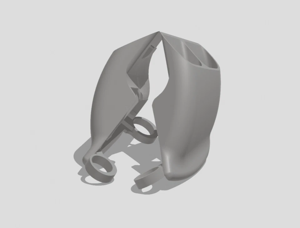 Aprilia RSV4 2010-2025 / TUONO V4 / Juego de conductos de aire de freno de fábrica Foto 2 de 4