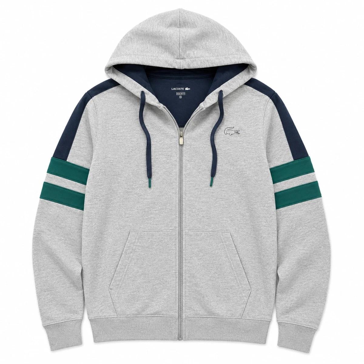 Cotton Striped Full Zip Hoodies & Sweatshirts for Men for Sale